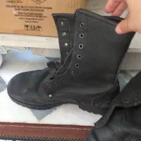 پوتین سربازی کارکرده کاملا سالم|کیف، کفش، کمربند|اهر, |دیوار