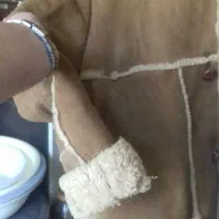 کاپشن پوست بوفالو انگلیسی مرتب و سالم مخصوص|کیف، کفش، کمربند|قوچان, |دیوار