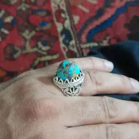 انگستر فیروزه اصل نیشابور|جواهرات|اصفهان, شهرک امام زمان|دیوار
