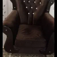 مبلمان ۷نفره به همراه جلومبلی وعسلی|مبلمان خانگی و میز عسلی|شاهرود, |دیوار