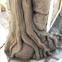 آلاچیق کتاب خانه شومینه نما سخره طرح درخت