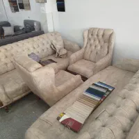 مبل راحتی ۸نفره|مبلمان خانگی و میز عسلی|رزن, |دیوار