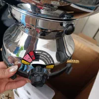 سماور گازی 10لیتری زمردیان|سماور، چای‌ساز، قهوه‌ساز|اسلام‌‌آباد غرب, |دیوار