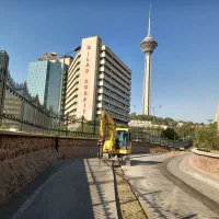 مینی بیل وپیکور  بابکت و خاور  کمپرسور تخریب