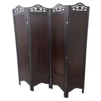 پاراوان و پارتیشن چوبی ابعاد ۱۸۰ چهارلنگه|صنایع دستی و سایر لوازم تزئینی|مشکیندشت, |دیوار