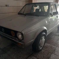 فولکس گلف استثنایی مدل 1978 کولر دار