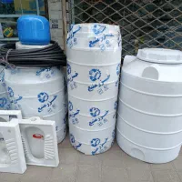 مخزن آب .پمپ آب