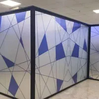 شیشه مات کن . استیکر .برش شبرنگ. روکش کابینت|خدمات پیشه و مهارت|قم, ارم|دیوار