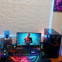 سیستم گیمینگ اقتصادی (موس کیبورد هدفون بلندگو )