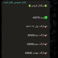 سیگنال مظنه طلای آبشده|خدمات آموزشی|اصفهان, احمدآباد|دیوار