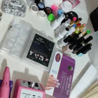 وسایل کاشت ناخن لاین ژل|آرایشگاه و سالنهای زیبایی|رشت, حمیدیان|دیوار