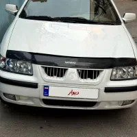 سمند lx سفید مدل 85