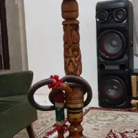 قلیان دوسیب با چوب گردو