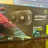 پاور گرین پلاتینیوم  و گرافیک ۱۰۵۰Ti OC rog strix