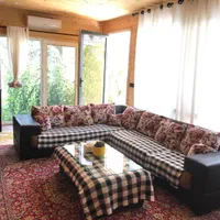 کلبه چوبی دوبلکس دوخوابه|اجارهٔ کوتاهمدت ویلا و باغ|نشتارود, |دیوار