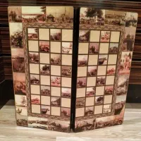 تخته نرد اصل ترکیه ای ....طرح  زیبا و بی نظیر