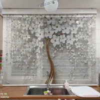 پرده زبرا،چاپی،شید، مستقیم از کارخانه