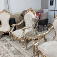 مبل 9نفره سلطنتی|مبلمان خانگی و میز عسلی|فردیس, شهرک شهید حسینی|دیوار