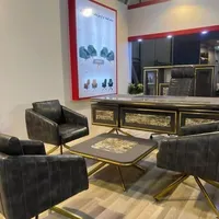 مبل چرم چستر کانتر کلاسیک مدرن پراید پارچه نانو مش|دفتر کار|خرمشهر, |دیوار
