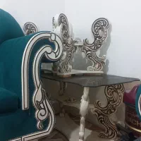 میز جلو مبلی و گل میز