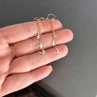 گوشواره طلا 18عیار|جواهرات|تهران, آبشار|دیوار