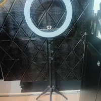 فروش رینگ لایت ۵۰ سانت با سه پایه  حرفه‌ای