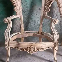 مبل چوبی استیل