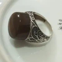 انگشترعقیق خرمایی|جواهرات|مشهد, امیر المومنین|دیوار