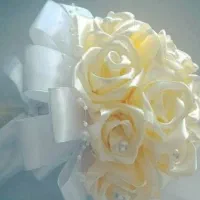 دسته گل عروس و برا کادویی|گل مصنوعی|ارومیه, |دیوار