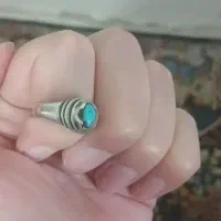 انگشتر نقره فیروزه قدیمی