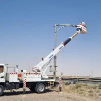 اجاره بالابر جرثقیل سبددار لجور تا ارتفاع ۱۸ متر|خدمات حمل و نقل|اصفهان, شیخ اشراق|دیوار