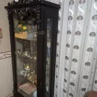 بوفه چوبی سالم فقط یه قفل میخواد فقط نقدی|بوفه، ویترین، کنسول|کرمانشاه, |دیوار