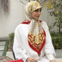 روسری ابریشم ژاکارد وارداتی