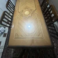 میز ناهار خوری ۶ نفره در حد نو|میز و صندلی غذاخوری|تهران, جنت‌آباد مرکزی|دیوار