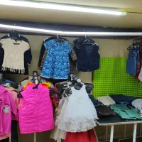 حراج مانتو پالتو  لباس کودک شومیز شلوار روسری