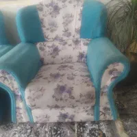 مبل 7 نفره دو دست|مبلمان خانگی و میز عسلی|فیروزکوه, |دیوار