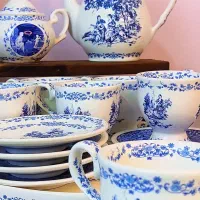 سرویس سرامیکی رنگ کوره ای قابل شستشو|صنایع دستی و سایر لوازم تزئینی|تهران, مسعودیه|دیوار