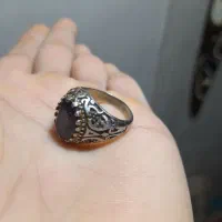 انگشتر نقره زیبا نگین توپاز|جواهرات|نجف‌آباد, یزدانشهر|دیوار