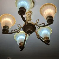 لوستر پنج شاخه|لوستر و چراغ آویز|پردیس, فاز ۱۱|دیوار