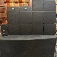 اسپیکر حرفه ای LD کرو ۵۰۰ ساب و امپ ld curve 500