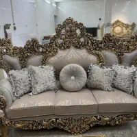 مبل سلطنتی/ مبل راحتی/میز و عسلی/ اقساط ۱۰ ماهه