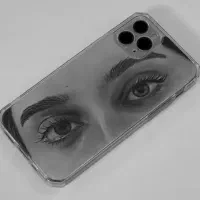 طراحی اختصاصی چشم به سبک سیاه قلم