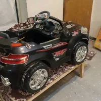 ماشین شارژی ۲ نفره ۲ موتوره موتور بزرگ ۱۲ ولت BMW|اسباب‌‌بازی|کرمان, |دیوار