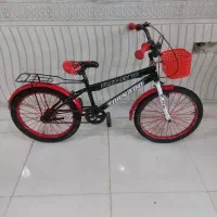 دوچرخه ۲۰ قرمز رنگ تمیز فروشی