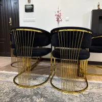 میز غذا خوری ۴نفر پایه فلز بدون خط خش|میز و صندلی غذاخوری|یزد, |دیوار