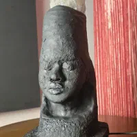 آباژور مجسمه دست ساز|چراغ خواب و آباژور|شیراز, سینما سعدی|دیوار