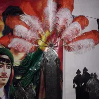 شاهپر علامت محرم|کلکسیون و سرگرمی|رشت, سلیمانداراب|دیوار