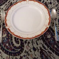 بشقاب پلوخوری وخورشت خوری قدیمی