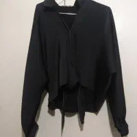 کت جین شلوار بگ ترنچ کت