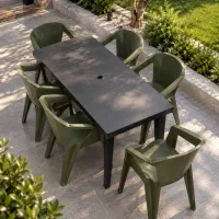 صندلی پلاستیکی شش بعدی کد 101